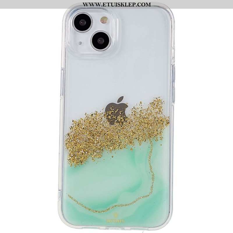 Etui do iPhone 14 Brokatowa Sztuka